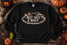 Load image into Gallery viewer, Bat Shit Crazy Halloween Sweatshirt