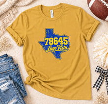 Load image into Gallery viewer, Lago Vista 78645 Zip Code T-Shirt