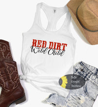Load image into Gallery viewer, Red Dirt Wild Child Country Western Women's Tank Top