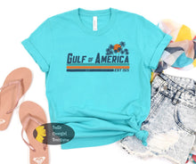 Load image into Gallery viewer, Retro Gulf Of America Coastal Patriotic T-Shirt