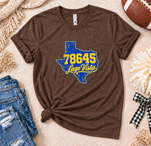 Load image into Gallery viewer, Lago Vista 78645 Zip Code T-Shirt