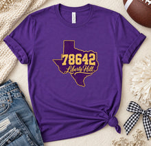 Load image into Gallery viewer, Liberty Hill Texas 78642 Zip Code T-Shirt