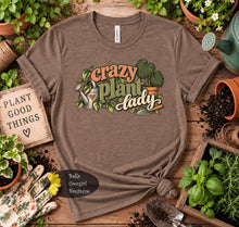 Load image into Gallery viewer, Crazy Plant Lady Gardener T-Shirt
