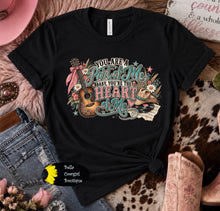 Load image into Gallery viewer, You Are A Part Of Me Baby You're The heart Of Me Country Music T-Shirt