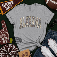 Load image into Gallery viewer, Custom Camo State College Sports Football Baseball T-Shirt