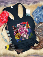 Load image into Gallery viewer, She's From Texas I Can Tell Pink Texas Icons Country Music Western Women's Tank Top
