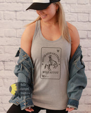 Load image into Gallery viewer, Never Seen Anything Wild As You Wildcard Country Music Western Women's Tank Top