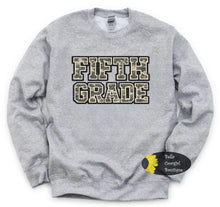 Load image into Gallery viewer, Grunge Camo Pre-k, Second Grade, Kindergarten Teacher First Day Of School Sweatshirt