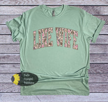 Load image into Gallery viewer, Camo Line Wife Lineman T-Shirt