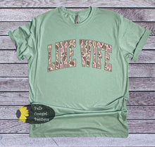 Load image into Gallery viewer, Camo Line Wife Lineman T-Shirt
