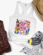 Load image into Gallery viewer, She's From Texas I Can Tell Pink Texas Icons Country Music Western Women's Tank Top