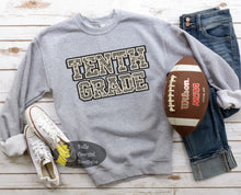 Load image into Gallery viewer, Grunge Camo Pre-k, Second Grade, Kindergarten Teacher First Day Of School Sweatshirt