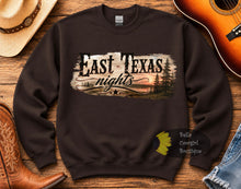 Load image into Gallery viewer, East Texas Nights Country Music Sweatshirt