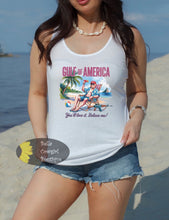 Load image into Gallery viewer, Gulf of America Beach Patriotic Women's Tank Top