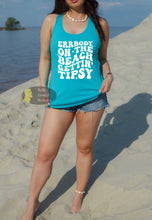 Load image into Gallery viewer, Errbody On The Beach Getting Tipsy Sumer Beach Women's Tank Top