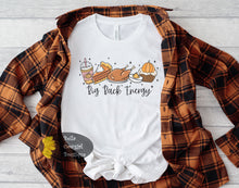 Load image into Gallery viewer, Big Back Energy Funny Fall Thanksgiving Food T-Shirt