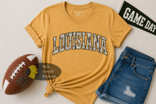 Load image into Gallery viewer, Custom Camo State College Sports Football Baseball T-Shirt