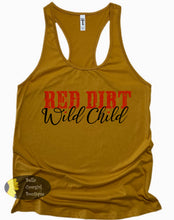 Load image into Gallery viewer, Red Dirt Wild Child Country Western Women's Tank Top