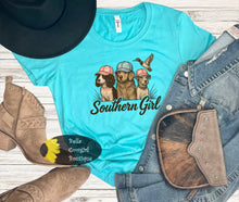 Load image into Gallery viewer, Southern Girl Dogs And Ducks Country T-Shirt