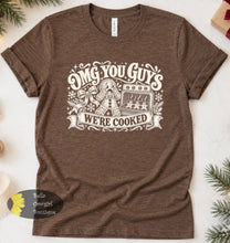 Load image into Gallery viewer, OMG You Guys We're Cooked Funny Gingerbread Man Christmas T-Shirt