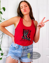 Load image into Gallery viewer, We'll Put A Boot In Your Ass It's The American Way Patriotic July 4th Country Music Women's Tank Top