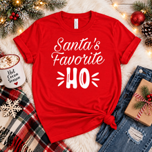 Load image into Gallery viewer, Santa's Favorite Ho Funny Christmas T-Shirt