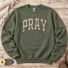 Load image into Gallery viewer, Country Camo Pray Faith Sweatshirt