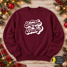 Load image into Gallery viewer, Santa Baby Christmas Sweatshirt