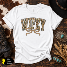 Load image into Gallery viewer, Camo Wifey With Bow Western T-Shirt