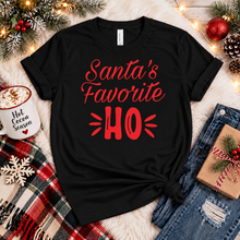 Load image into Gallery viewer, Santa's Favorite Ho Funny Christmas T-Shirt