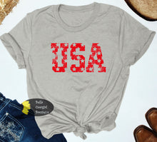 Load image into Gallery viewer, USA Stars Patriotic T-Shirt