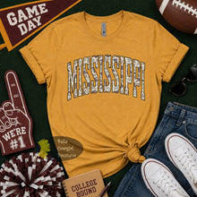 Load image into Gallery viewer, Custom Camo State College Sports Football Baseball T-Shirt