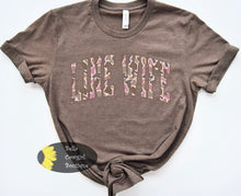 Load image into Gallery viewer, Camo Line Wife Lineman T-Shirt