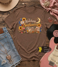 Load image into Gallery viewer, Watching The Sunflowers Bloom Country Music Concert T-Shirt