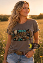 Load image into Gallery viewer, Drinking Jack All By Myself Country Music Western T-Shirt
