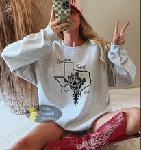 Load image into Gallery viewer, She's From Texas I Can Tell Country Music Western Sweatshirt