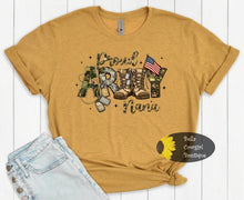 Load image into Gallery viewer, Camo Proud Army Nana Patriotic T-Shirt
