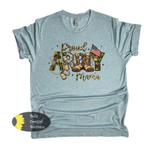 Load image into Gallery viewer, Camo Proud Army Mama Patriotic T-Shirt