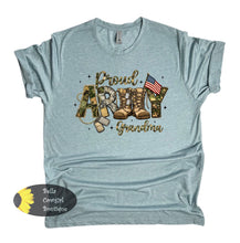 Load image into Gallery viewer, Camo Proud Army Grandma Patriotic T-Shirt