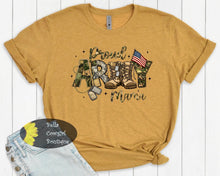 Load image into Gallery viewer, Camo Proud Army Mama Patriotic T-Shirt