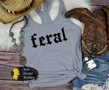 Load image into Gallery viewer, Feral Funny Women's Western Tank Top