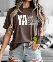 Load image into Gallery viewer, Y'all Boots Western Rodeo Cowgirl T-Shirt