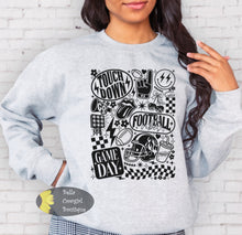 Load image into Gallery viewer, Vintage Football Game Day Sweatshirt