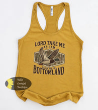 Load image into Gallery viewer, Bury Me In Bottomland Mallard Duck Camo Country Music Western Women's Tank Top