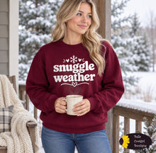Load image into Gallery viewer, Snuggle Weather Winter Sweatshirt