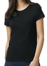 Load image into Gallery viewer, Gildan 100% Cotton Women's Fit Blank T-Shirt