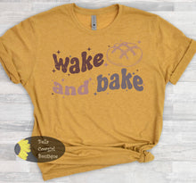 Load image into Gallery viewer, Wake And Bake Sourdough Baking T-Shirt