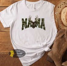 Load image into Gallery viewer, Camo Mama Buck Western T-Shirt