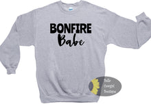 Load image into Gallery viewer, Bonfire Babe Campfire Outdoors Fall Sweatshirt