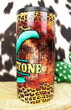 Load image into Gallery viewer, Wild West Yellowstone Skinny Can Hard Koozie